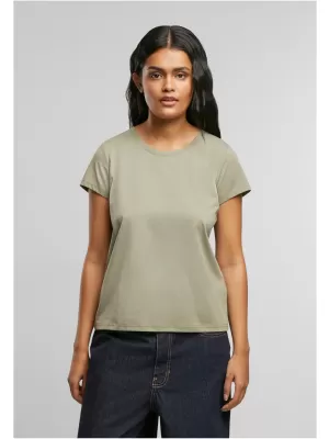 Dámské triko URBAN CLASSICS TB7170 PALE OLIVE