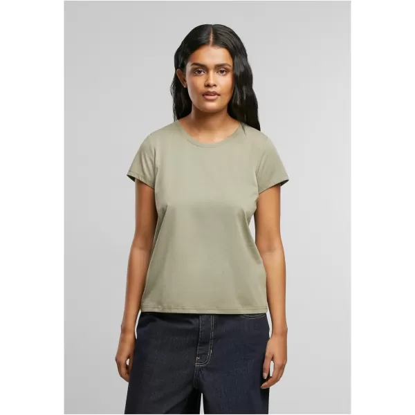  Dámské triko URBAN CLASSICS TB7170 PALE OLIVE 