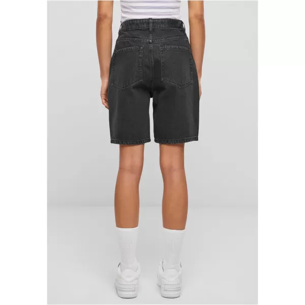  Dámské kraťasy URBAN CLASSICS TB6205 BLACK WASHED 