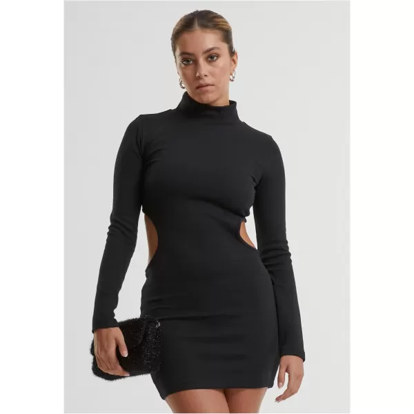  Dámské šaty URBAN CLASSICS TB7066 BLACK 