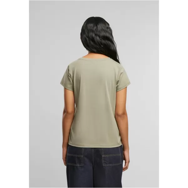  Dámské triko URBAN CLASSICS TB7170 PALE OLIVE 