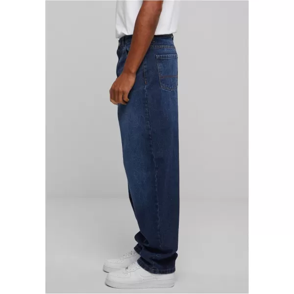  Pánské džíny URBAN CLASSICS TB6398 NEW DARK BLUE WASHED 