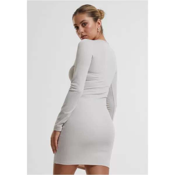  Dámské šaty URBAN CLASSICS TB6995 WHITE/SAND 