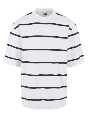 Pánské triko URBAN CLASSICS TB6412 WHITE/BLACK