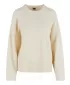 Dámský svetr URBAN CLASSICS TB7094 WHITE/SAND