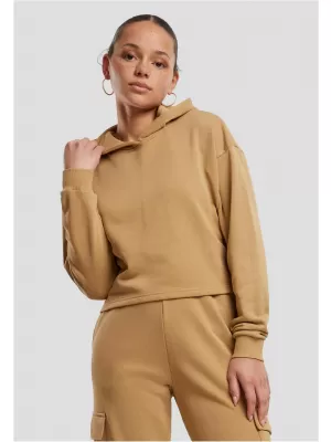 Dámská mikina URBAN CLASSICS TB6854 UNION BEIGE