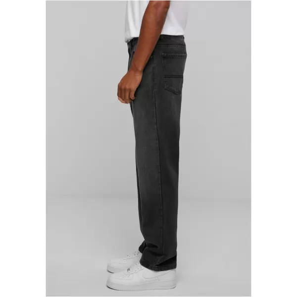  Pánské džíny URBAN CLASSICS TB6396 BLACK WASHED 