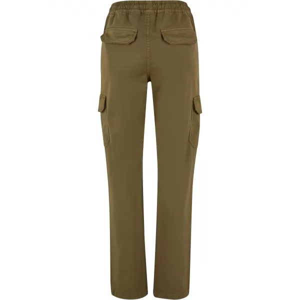  Dámské kalhoty URBAN CLASSICS TB6158 TINI OLIVE 