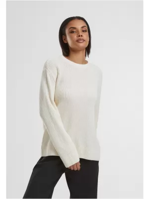Dámský svetr URBAN CLASSICS TB7116 WHITE/SAND