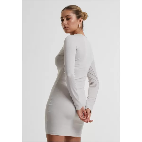  Dámské šaty URBAN CLASSICS TB6995 WHITE/SAND 