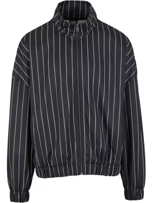 Pánská bunda URBAN CLASSICS TB7382 BLACK/WHITE