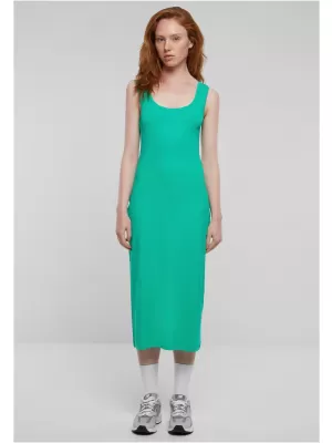 Dámské šaty URBAN CLASSICS TB6190 FERN GREEN