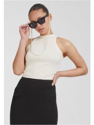 Dámské tílko URBAN CLASSICS TB6188 WHITE/SAND