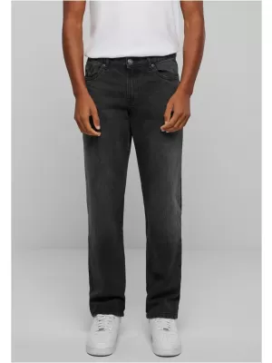 Pánské džíny URBAN CLASSICS TB6396 BLACK WASHED