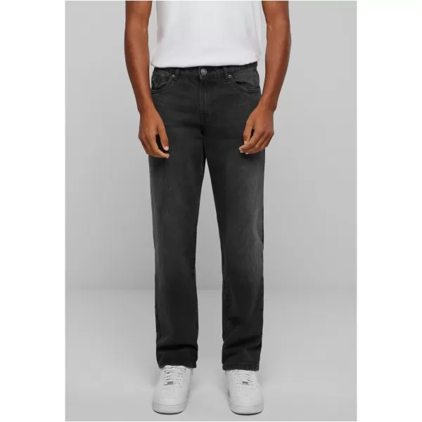  Pánské džíny URBAN CLASSICS TB6396 BLACK WASHED 
