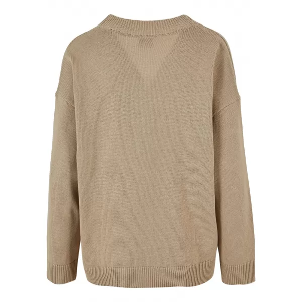  Dámský svetr URBAN CLASSICS TB6079 WET SAND 