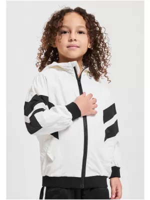 Dětská bunda URBAN CLASSICS UCK2664 WHITE/BLACK