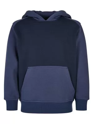 Dětská mikina URBAN CLASSICS UCK3831 MIDNIGHT NAVY/DARK BLUE