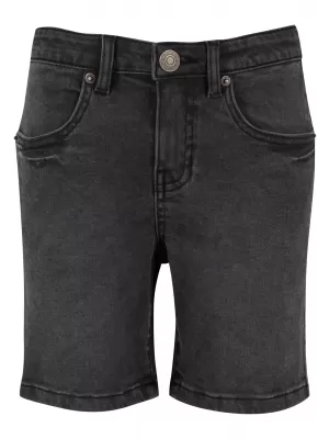 Dětské kraťasy URBAN CLASSICS UCK4156 BLACK WASHED
