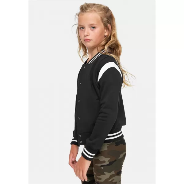  Dětská bunda URBAN CLASSICS UCK2618 BLACK/WHITE 