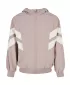 Dětská bunda URBAN CLASSICS UCK2664 DUSK ROSE/WHITE SAND