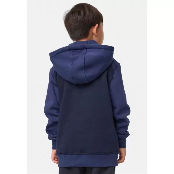  Dětská mikina URBAN CLASSICS UCK3831 MIDNIGHT NAVY/DARK BLUE 