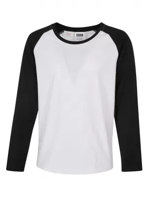 Dětské triko URBAN CLASSICS UCK4539 WHITE/BLACK