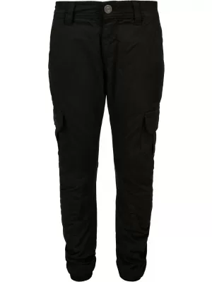 Dětské kalhoty URBAN CLASSICS UCK1268 BLACK