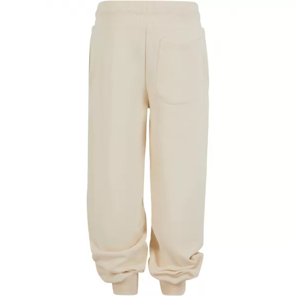  Dětské tepláky URBAN CLASSICS UCK6727 WHITE/SAND 