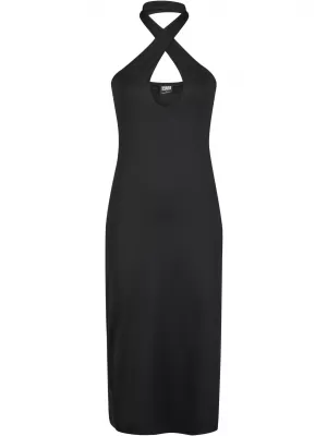 Dámské šaty URBAN CLASSICS TB7499 BLACK