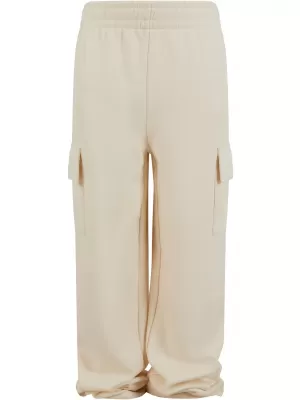 Dětské tepláky URBAN CLASSICS UCK6857 WHITE/SAND