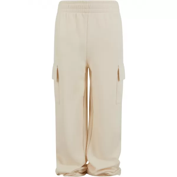  Dětské tepláky URBAN CLASSICS UCK6857 WHITE/SAND 