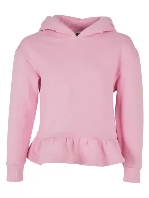 Dětská mikina URBAN CLASSICS UCK4377 GIRLYPINK