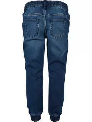 Dětské kalhoty URBAN CLASSICS UCK1794 BLUE WASHED