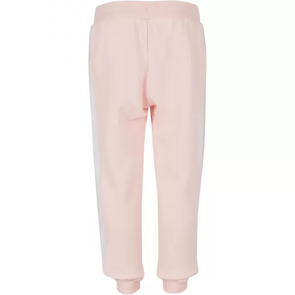  Dětské tepláky URBAN CLASSICS UCK2453 PINK/WHITE/PINK 