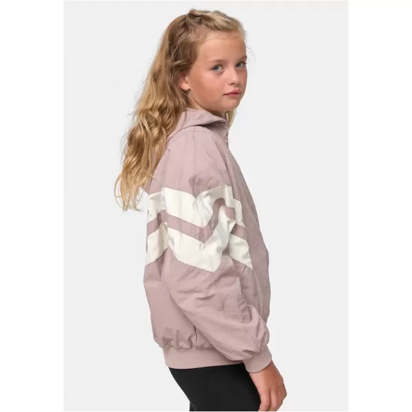  Dětská bunda URBAN CLASSICS UCK2664 DUSK ROSE/WHITE SAND 