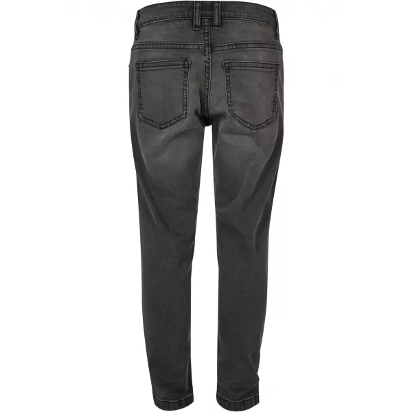  Dětské džíny URBAN CLASSICS UCK1437 BLACK WASHED 