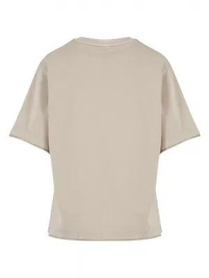 Dámské triko URBAN CLASSICS TB7465 STEEL GREY