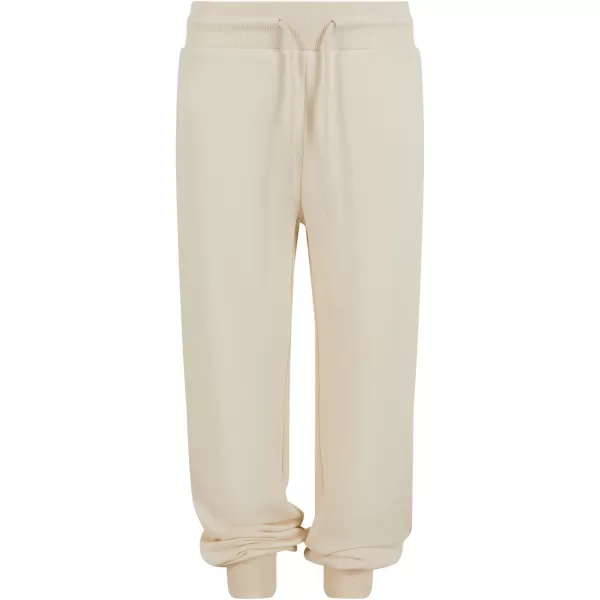  Dětské tepláky URBAN CLASSICS UCK6727 WHITE/SAND 