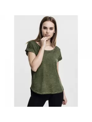 Dámské triko URBAN CLASSICS TB1196 OLIVE