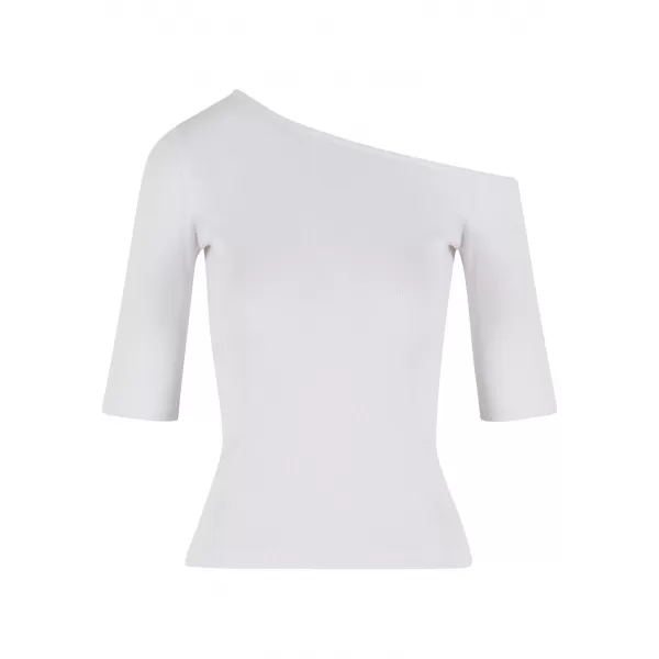  Dámské triko URBAN CLASSICS TB7096A WHITE/WHITE 