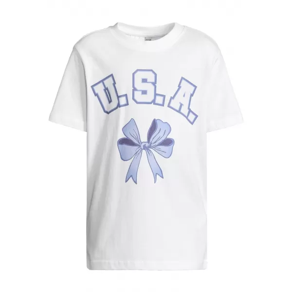  Dětské triko URBAN CLASSICS UCK7918A WHITE/WHITE 