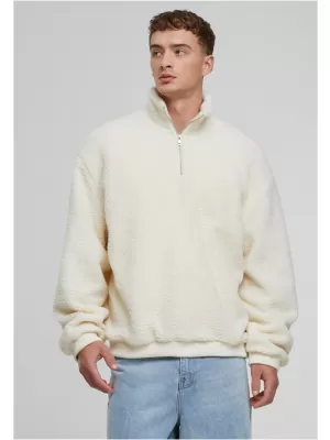 Pánská mikina URBAN CLASSICS TB7266 WHITE/SAND