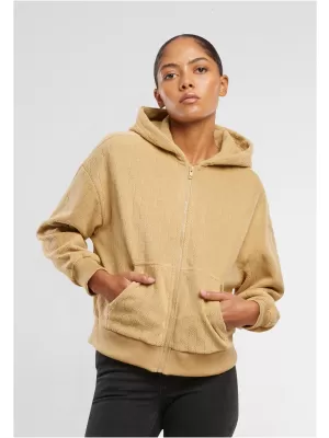 Dámská mikina URBAN CLASSICS TB7121 UNION BEIGE