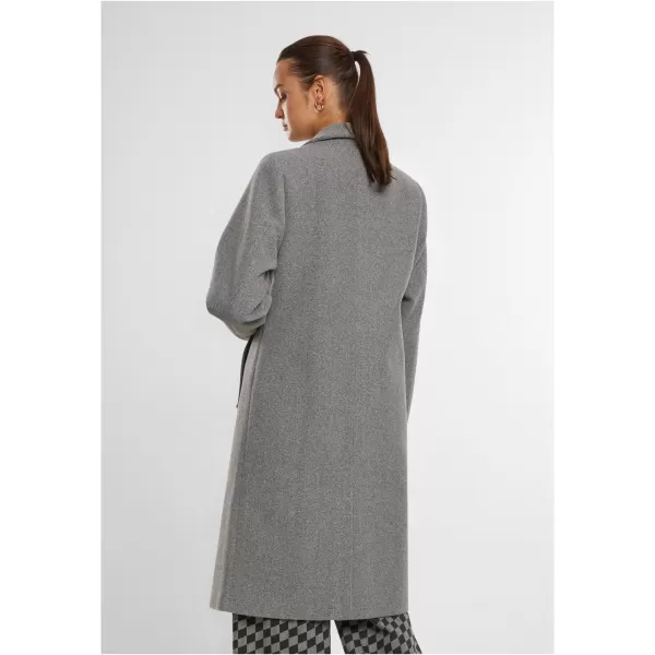  Dámský kabát URBAN CLASSICS TB7075 DARK GREY MELANGE 