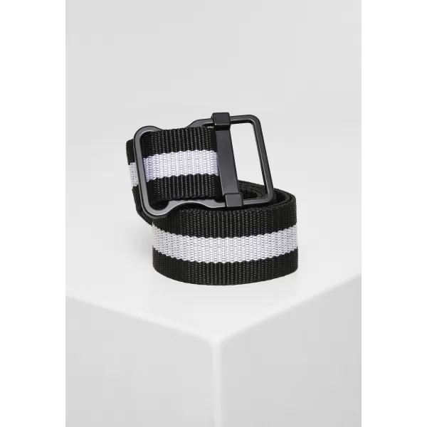 Pásek URBAN CLASSICS TB3576 BLACK/WHITE 