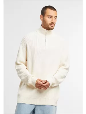 Pánský svetr URBAN CLASSICS TB6762 WHITE/SAND