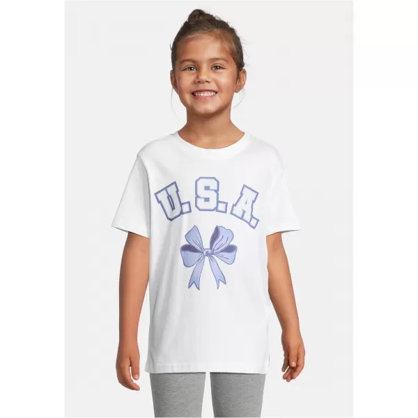  Dětské triko URBAN CLASSICS UCK7918A WHITE/WHITE 