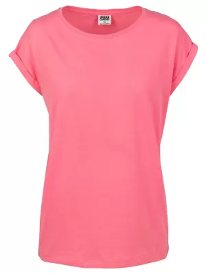 Dámské triko URBAN CLASSICS TB771 PINK GRAPEFRUIT