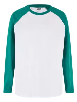 Dětské triko URBAN CLASSICS UCK4911 WHITE/GREEN